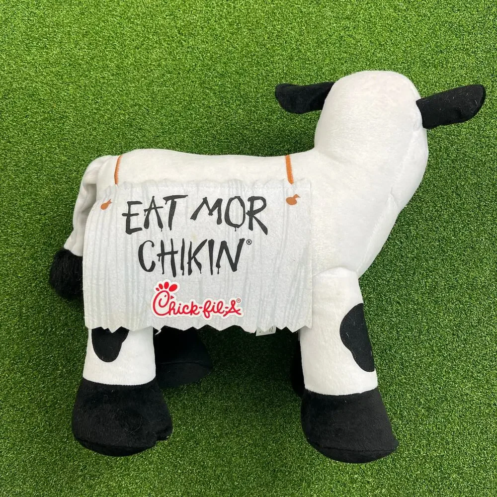 Chick-fil-A Eat Mor Chikin Plush Cow